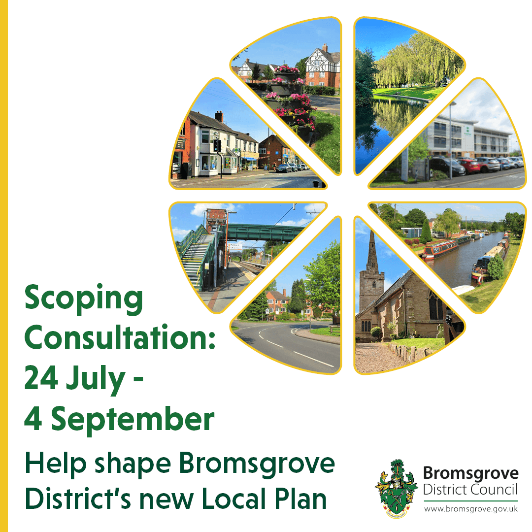 Bromsgrove Local Plan Scoping Consultation Opens 24 July — Bromsgrove news photo